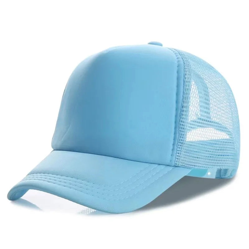 Unisex 5-Panel Mesh Trucker Hat for Men & Women