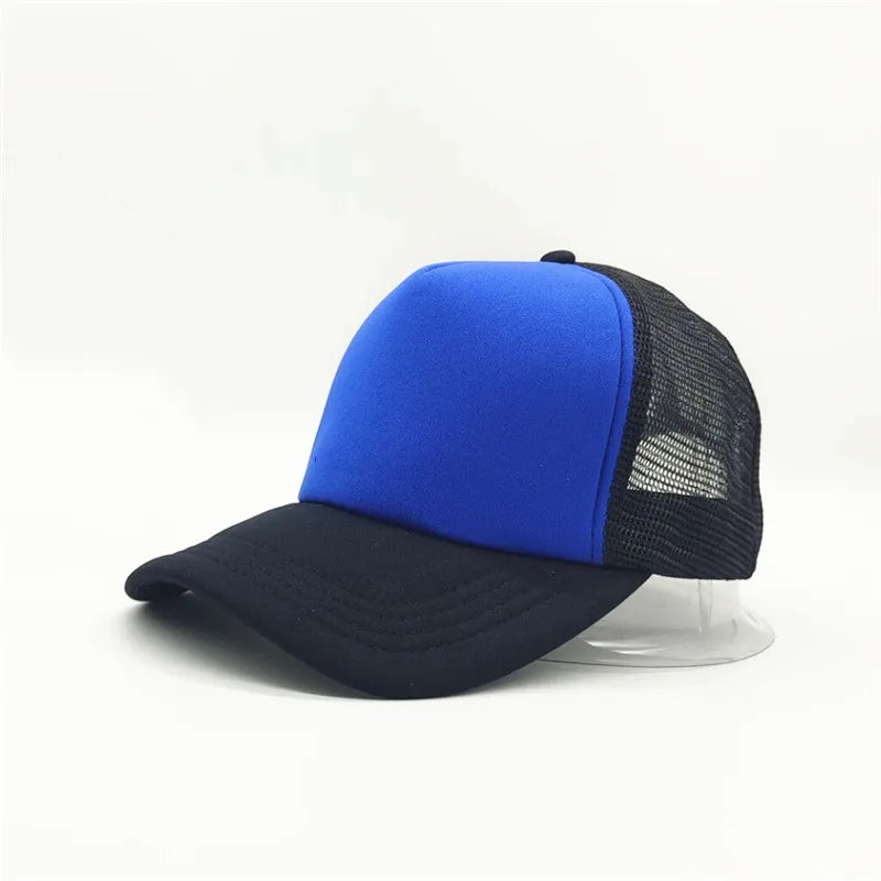 Unisex 5-Panel Mesh Trucker Hat for Men & Women