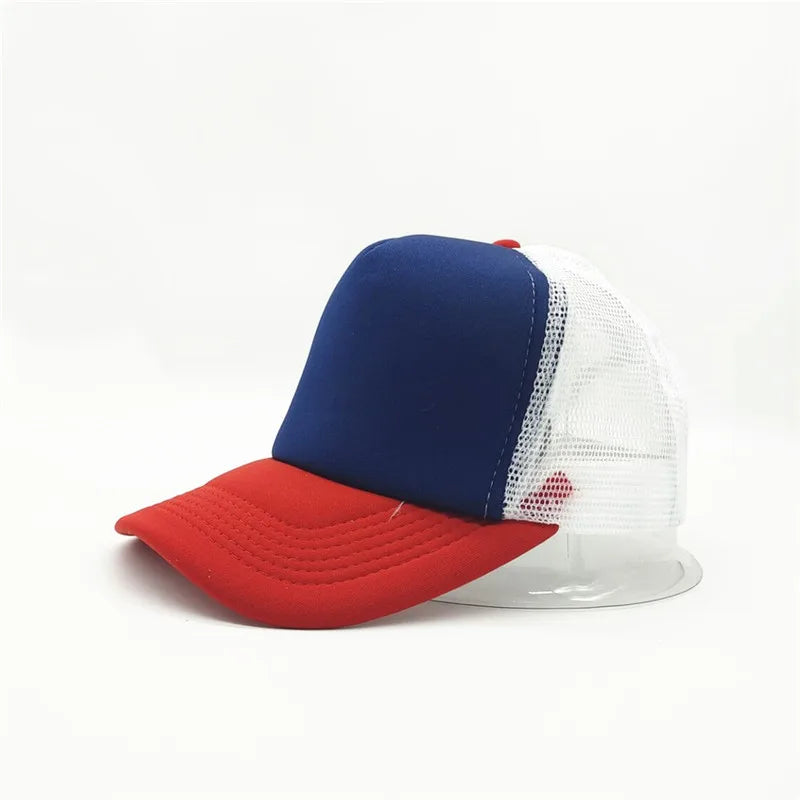 Unisex 5-Panel Mesh Trucker Hat for Men & Women