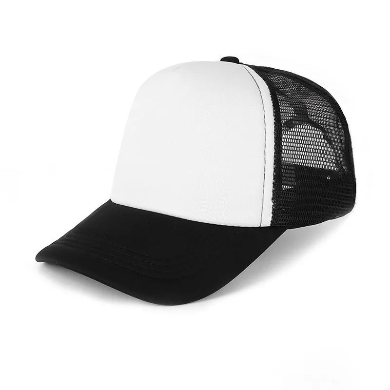 Unisex 5-Panel Mesh Trucker Hat for Men & Women