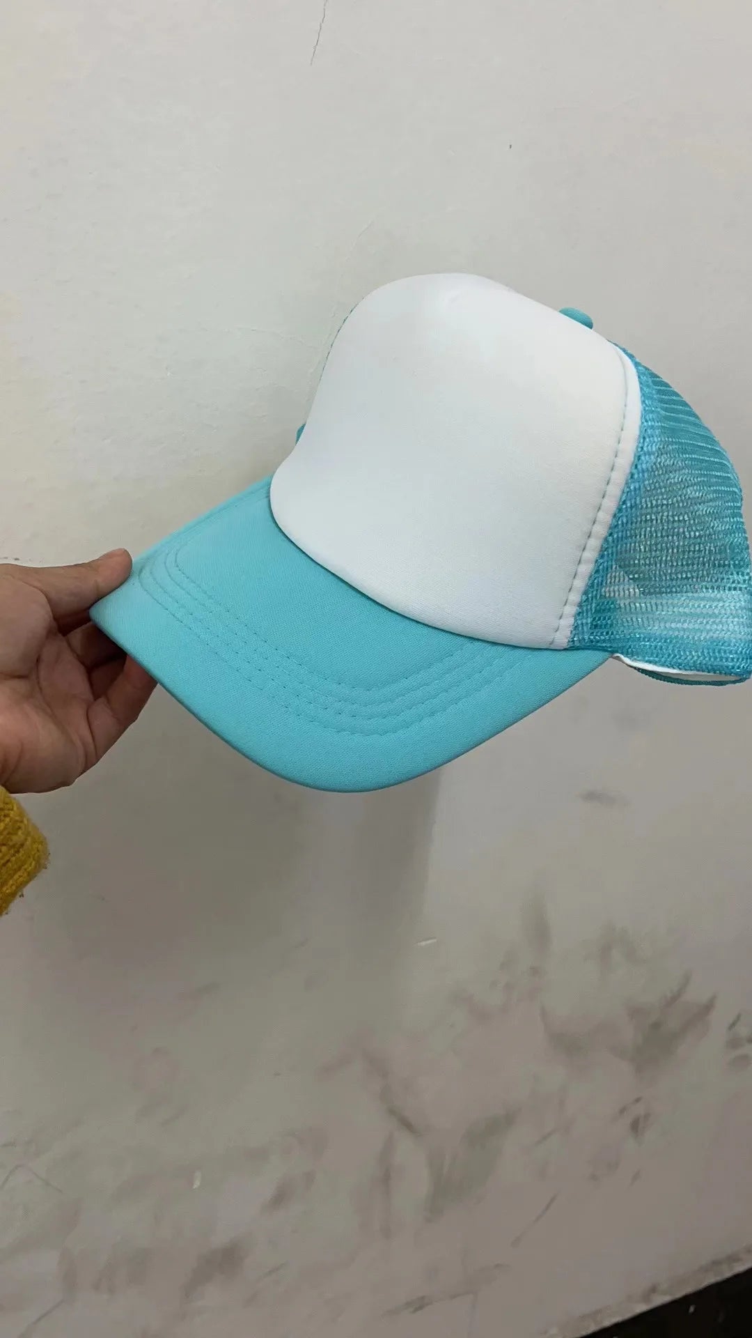 Unisex 5-Panel Mesh Trucker Hat for Men & Women