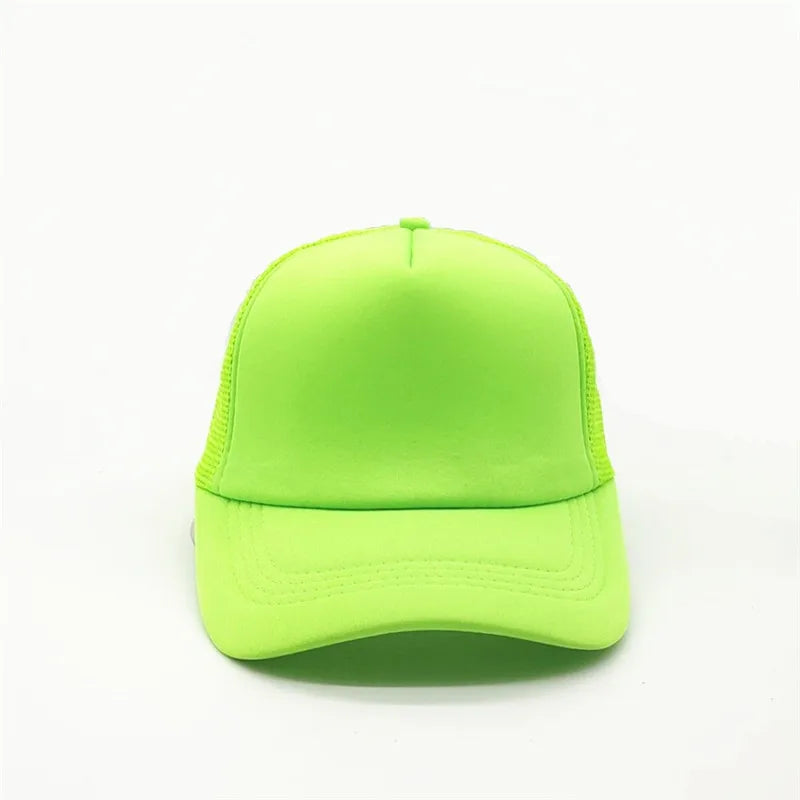 Unisex 5-Panel Mesh Trucker Hat for Men & Women