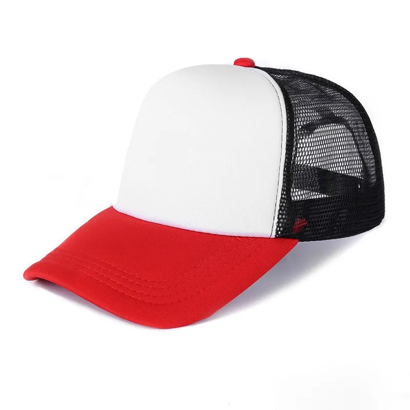 Unisex 5-Panel Mesh Trucker Hat for Men & Women