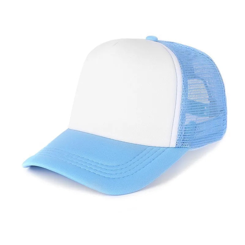 Unisex 5-Panel Mesh Trucker Hat for Men & Women