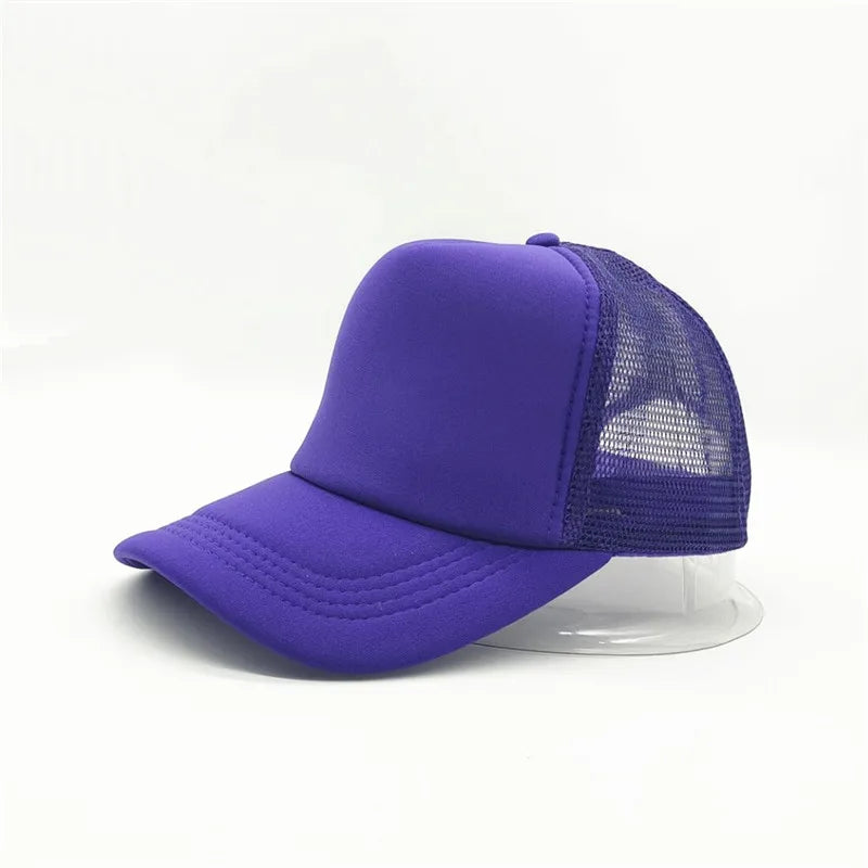 Unisex 5-Panel Mesh Trucker Hat for Men & Women