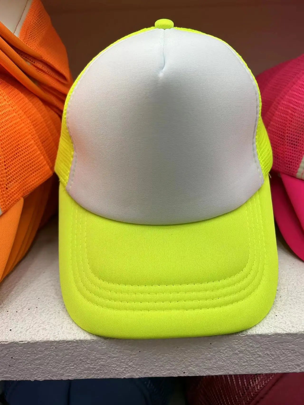 Unisex 5-Panel Mesh Trucker Hat for Men & Women