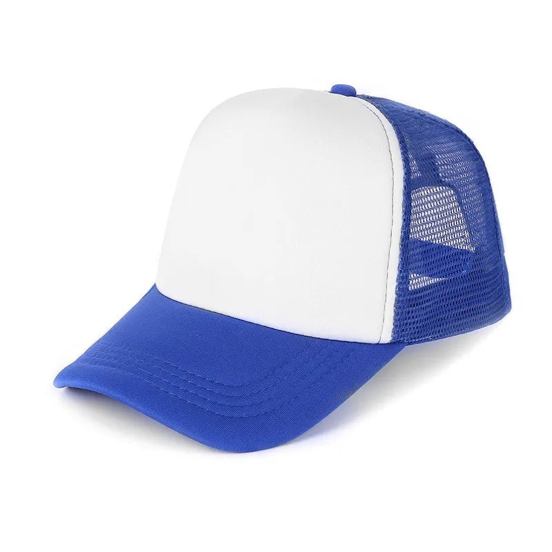 Unisex 5-Panel Mesh Trucker Hat for Men & Women