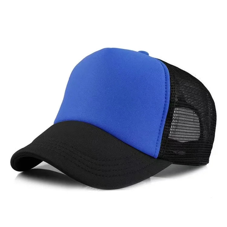 Unisex 5-Panel Mesh Trucker Hat for Men & Women