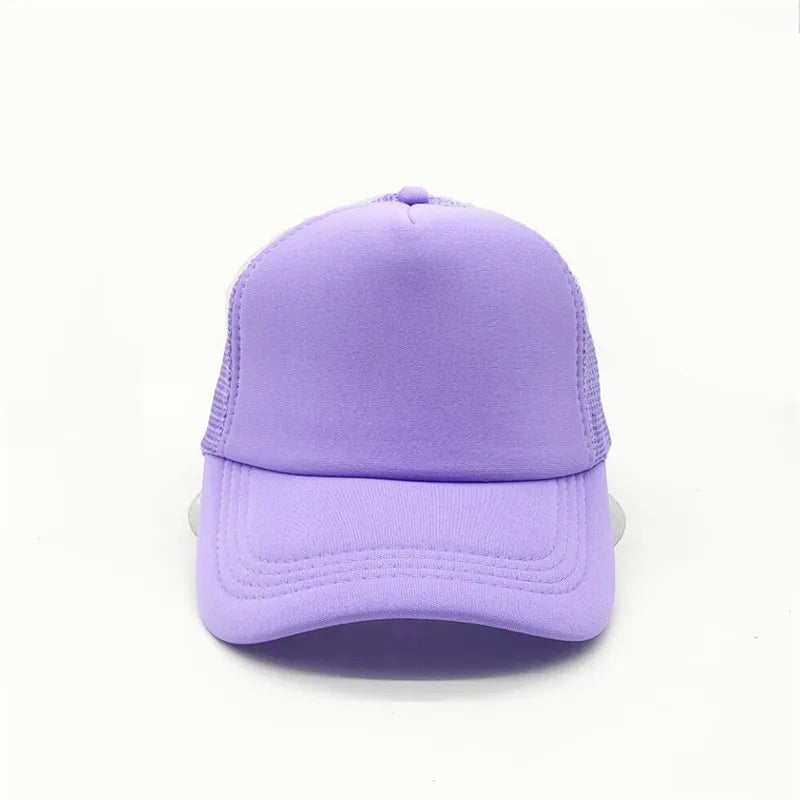 Unisex 5-Panel Mesh Trucker Hat for Men & Women