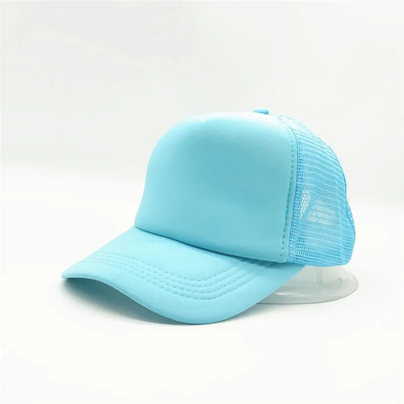Unisex 5-Panel Mesh Trucker Hat for Men & Women