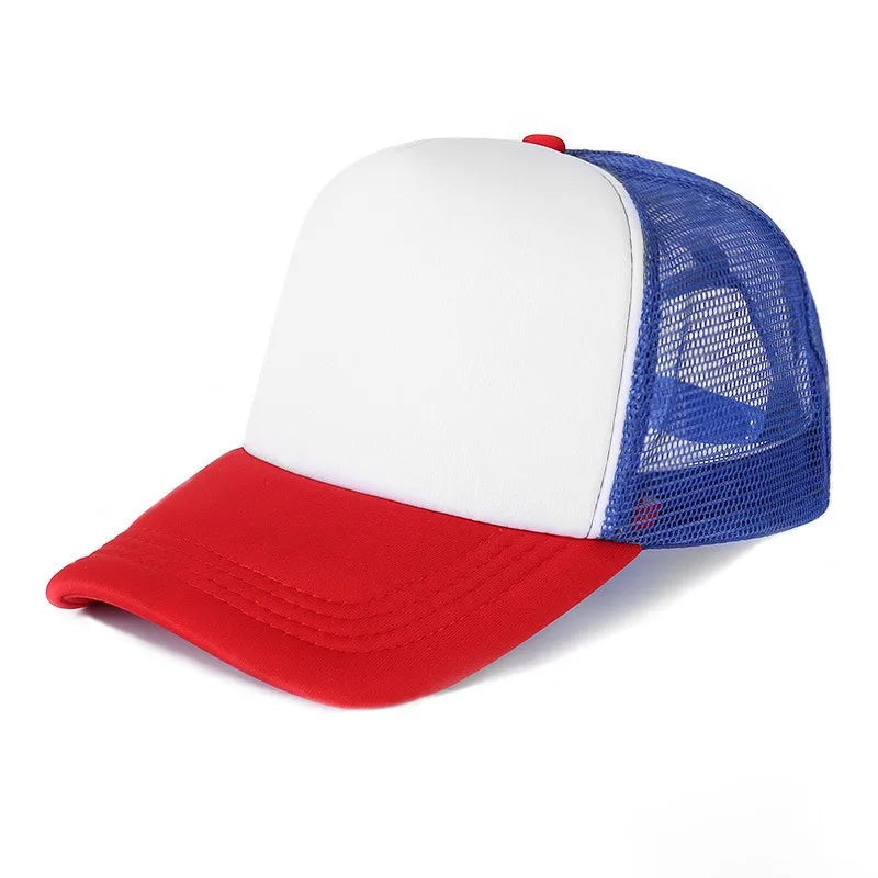 Unisex 5-Panel Mesh Trucker Hat for Men & Women