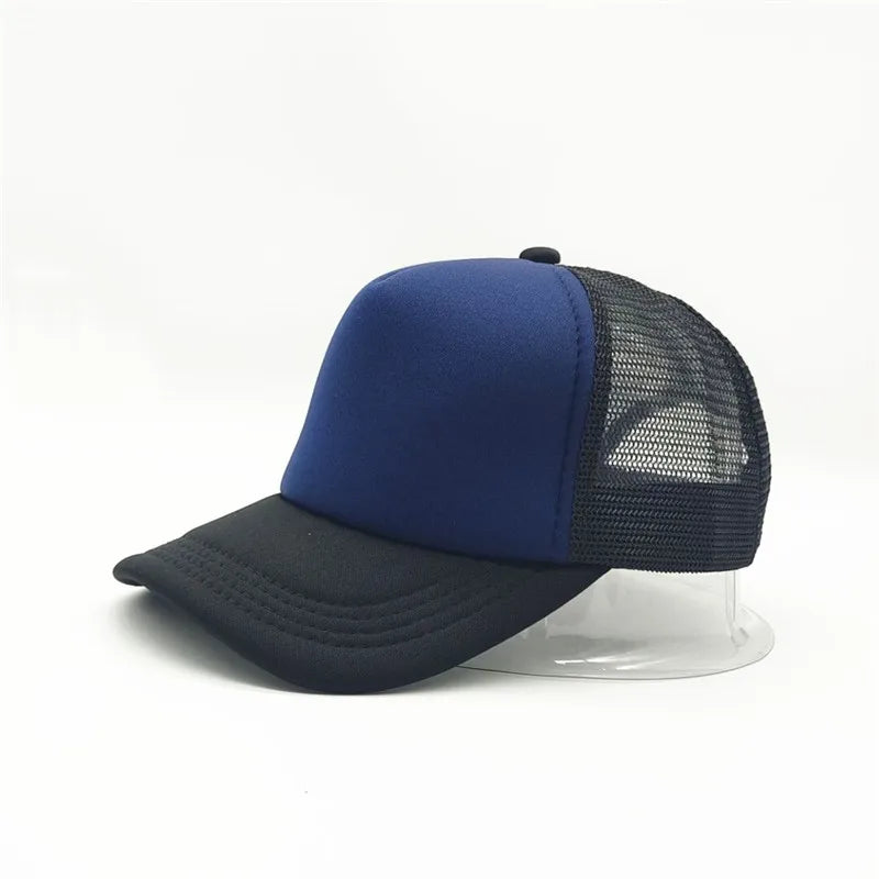 Unisex 5-Panel Mesh Trucker Hat for Men & Women