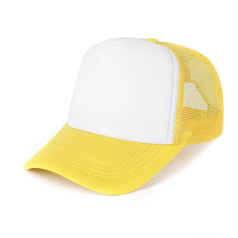 Unisex 5-Panel Mesh Trucker Hat for Men & Women
