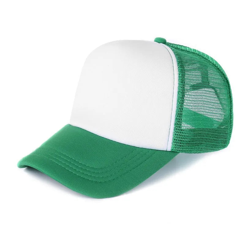 Unisex 5-Panel Mesh Trucker Hat for Men & Women
