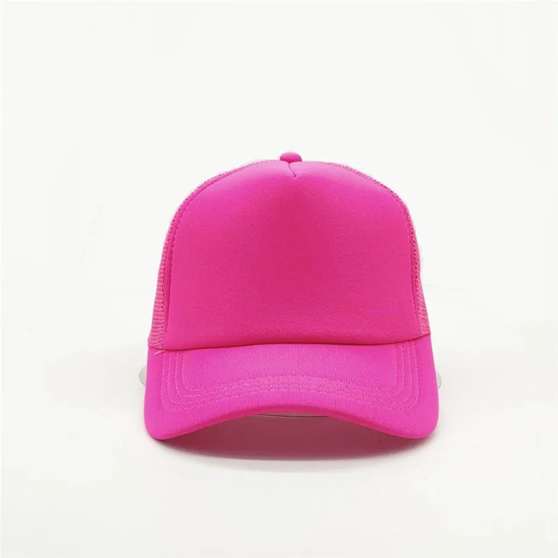 Unisex 5-Panel Mesh Trucker Hat for Men & Women