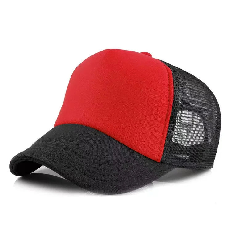 Unisex 5-Panel Mesh Trucker Hat for Men & Women