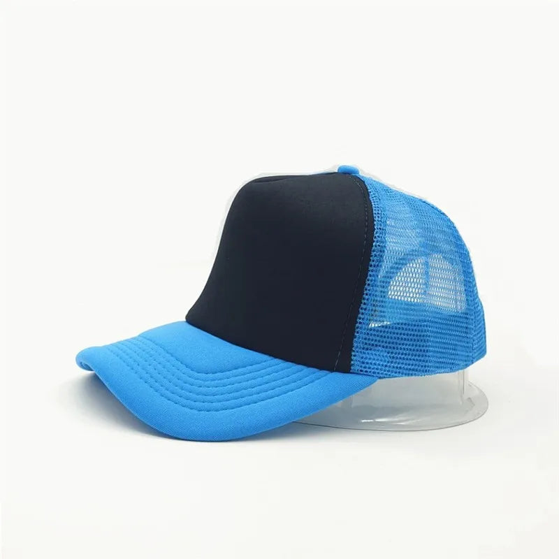 Unisex 5-Panel Mesh Trucker Hat for Men & Women