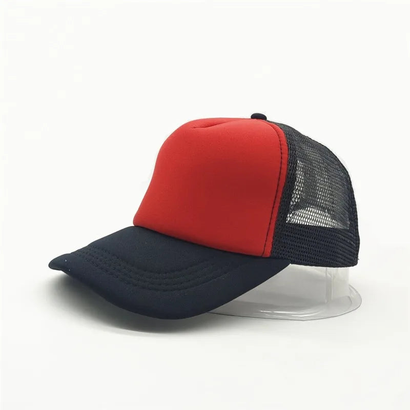 Unisex 5-Panel Mesh Trucker Hat for Men & Women