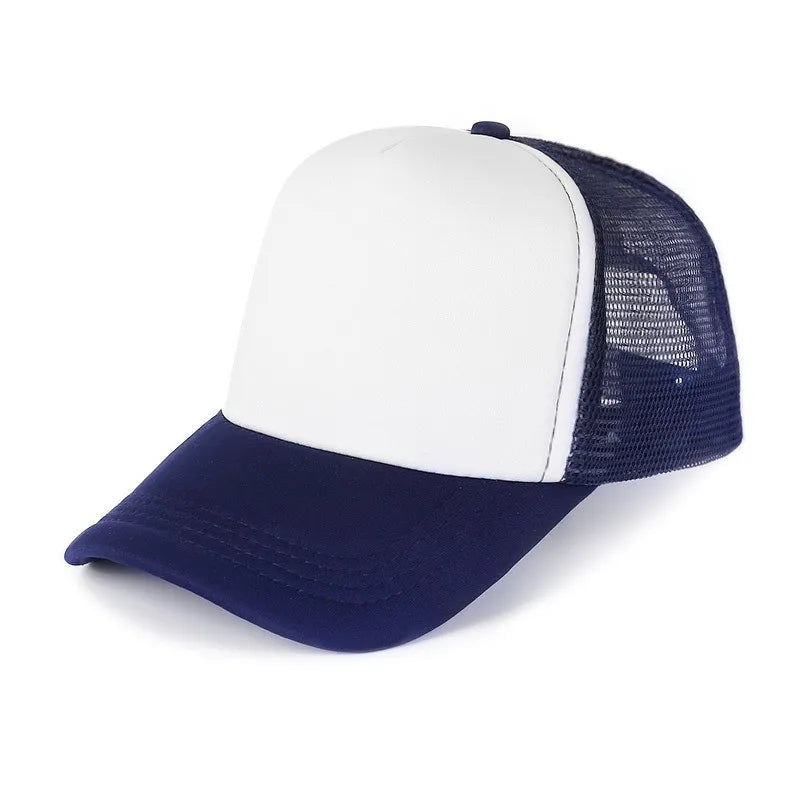 Unisex 5-Panel Mesh Trucker Hat for Men & Women
