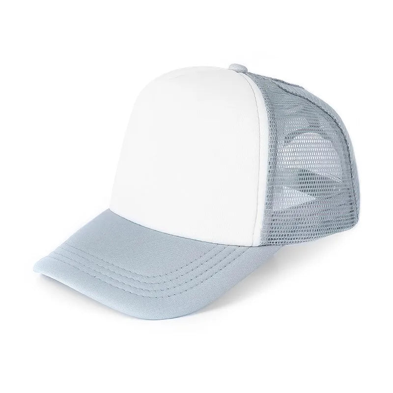 Unisex 5-Panel Mesh Trucker Hat for Men & Women
