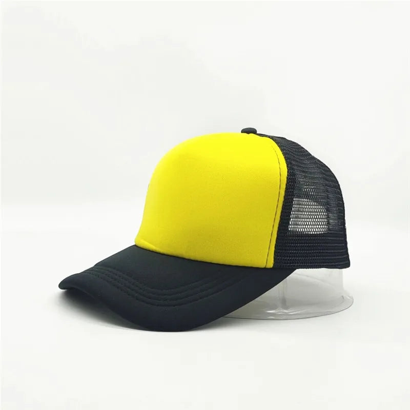Unisex 5-Panel Mesh Trucker Hat for Men & Women