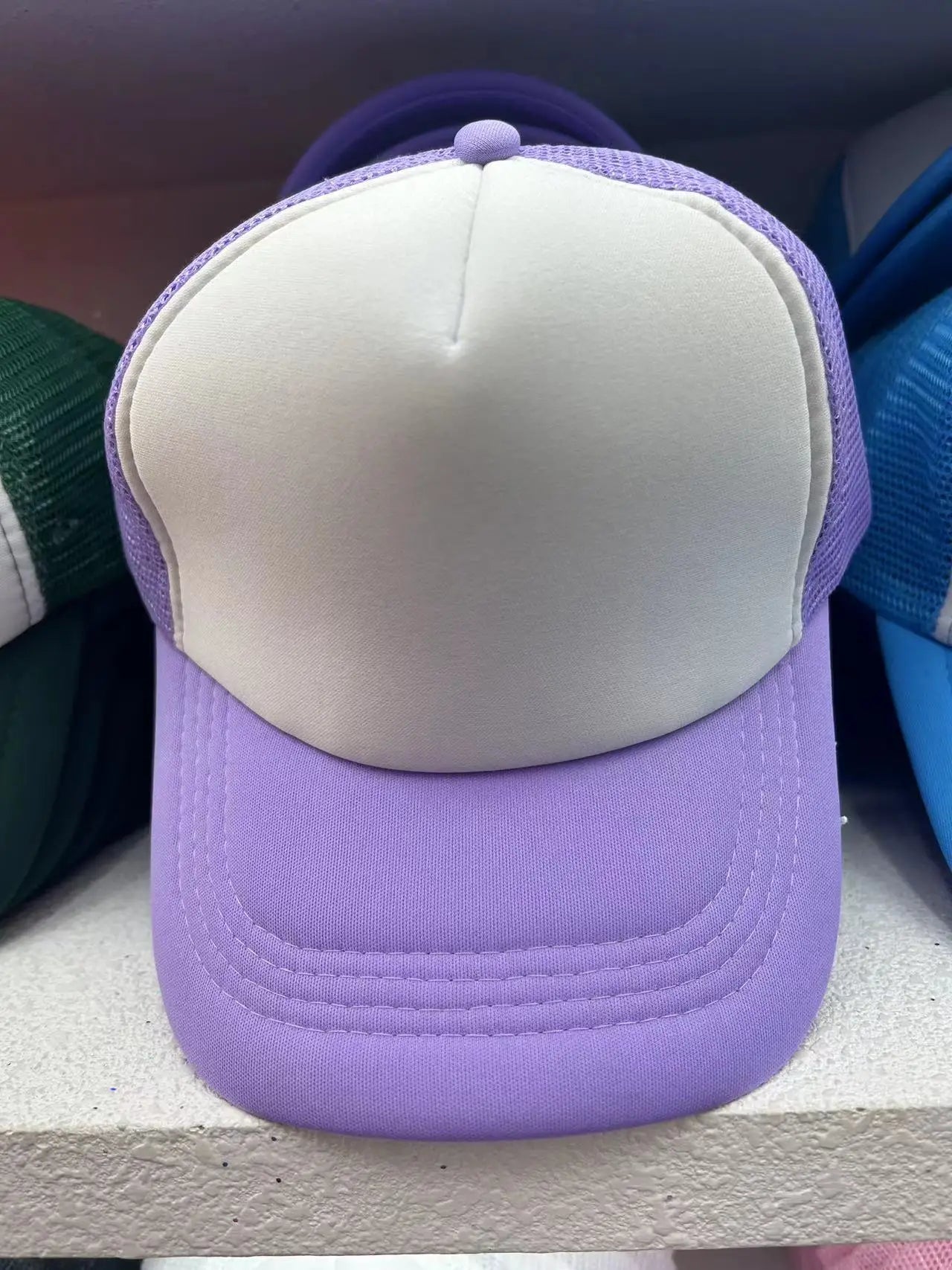 Unisex 5-Panel Mesh Trucker Hat for Men & Women