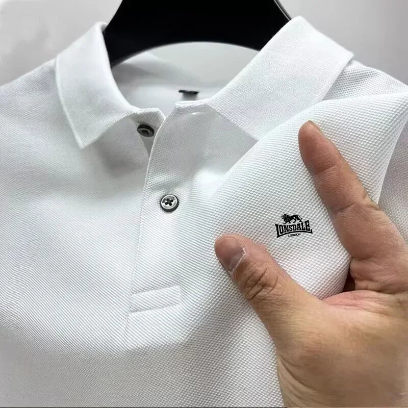 2025 Summer Men's Slim Fit Polo Shirt – Stylish, Casual & Versatile