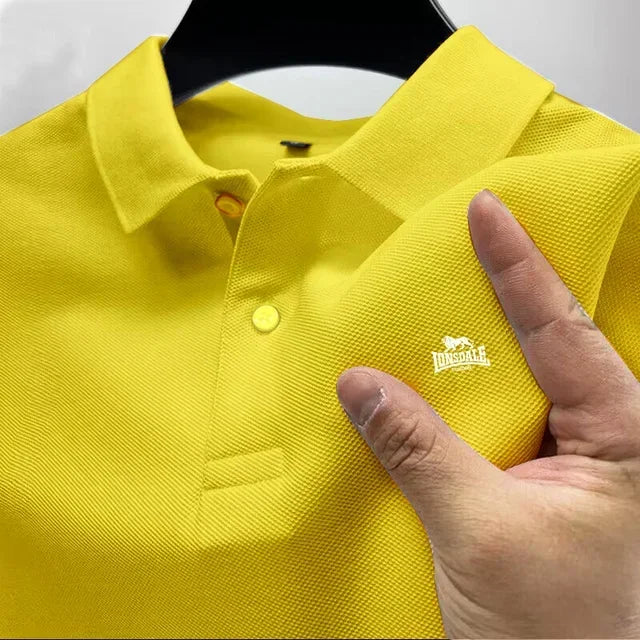 2025 Summer Men's Slim Fit Polo Shirt – Stylish, Casual & Versatile