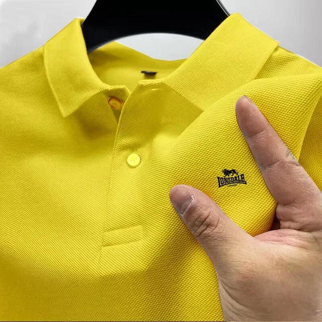 2025 Summer Men's Slim Fit Polo Shirt – Stylish, Casual & Versatile