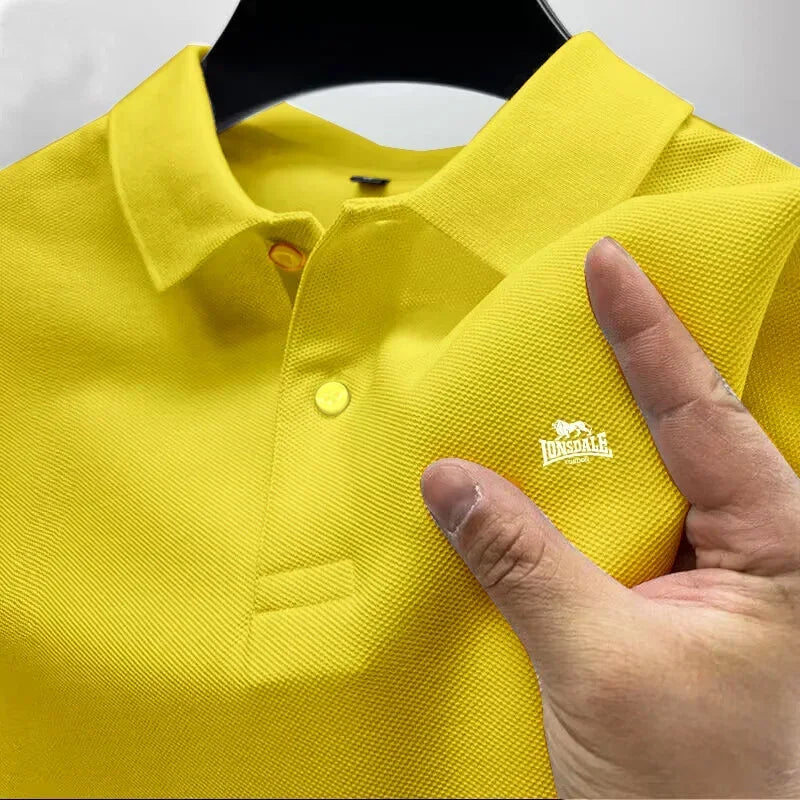 2025 Summer Men's Slim Fit Polo Shirt – Stylish, Casual & Versatile